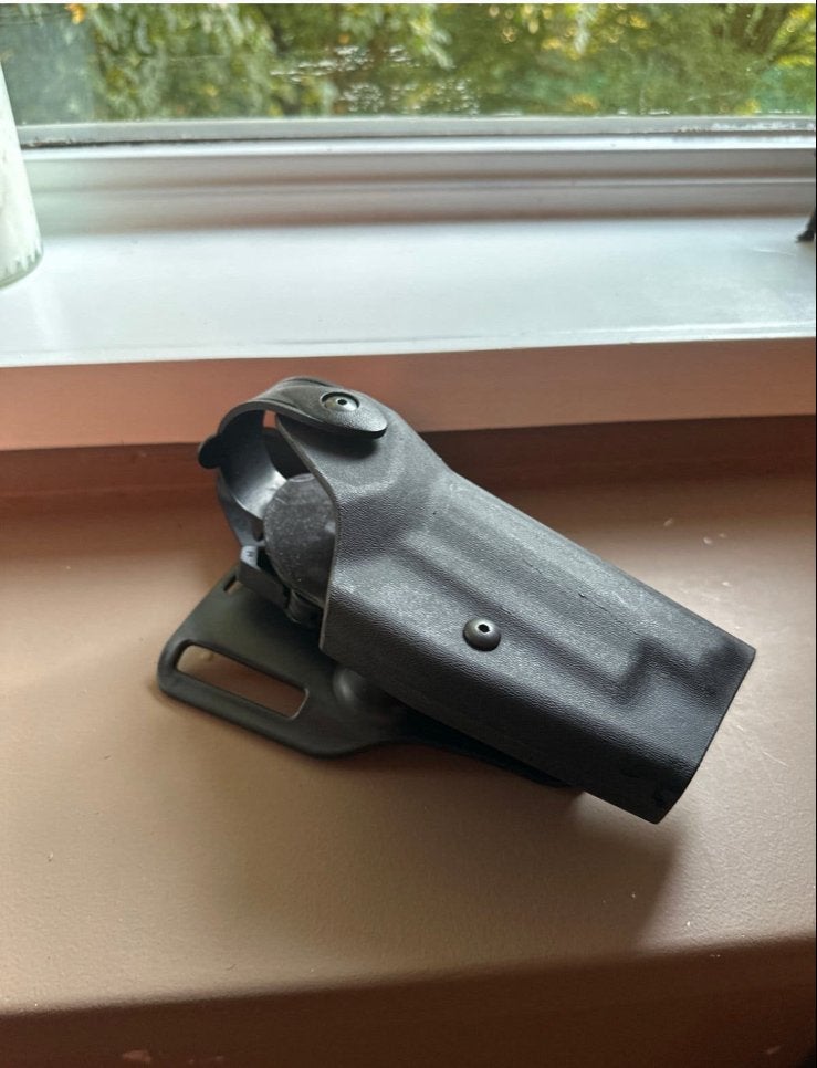 Zwart holster voor pistool - P222, Sport en Fitness, Ophalen of Verzenden, Gebruikt