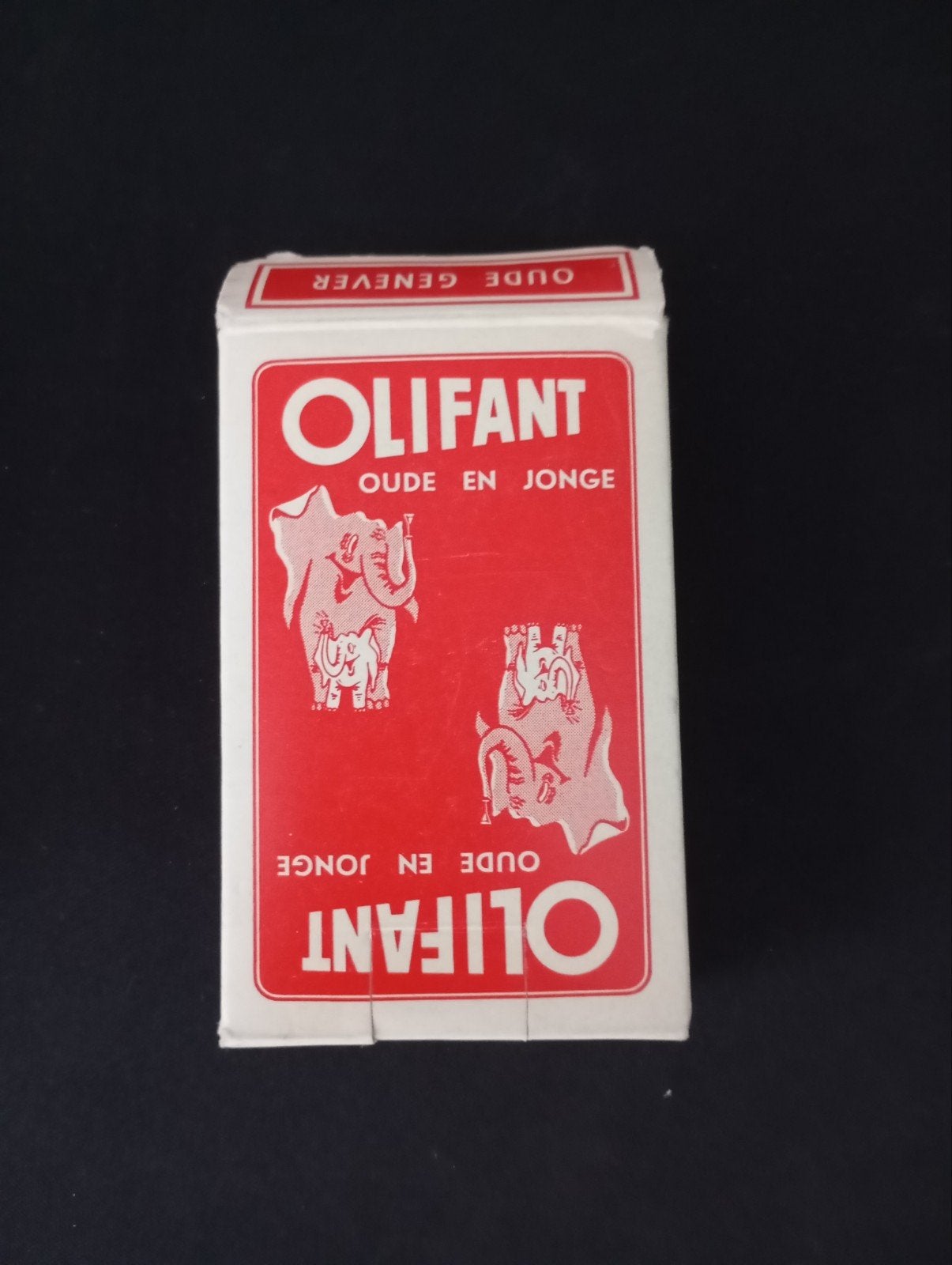 Vintage Olifant oude en Jonge kaartspel, Ophalen of Verzenden