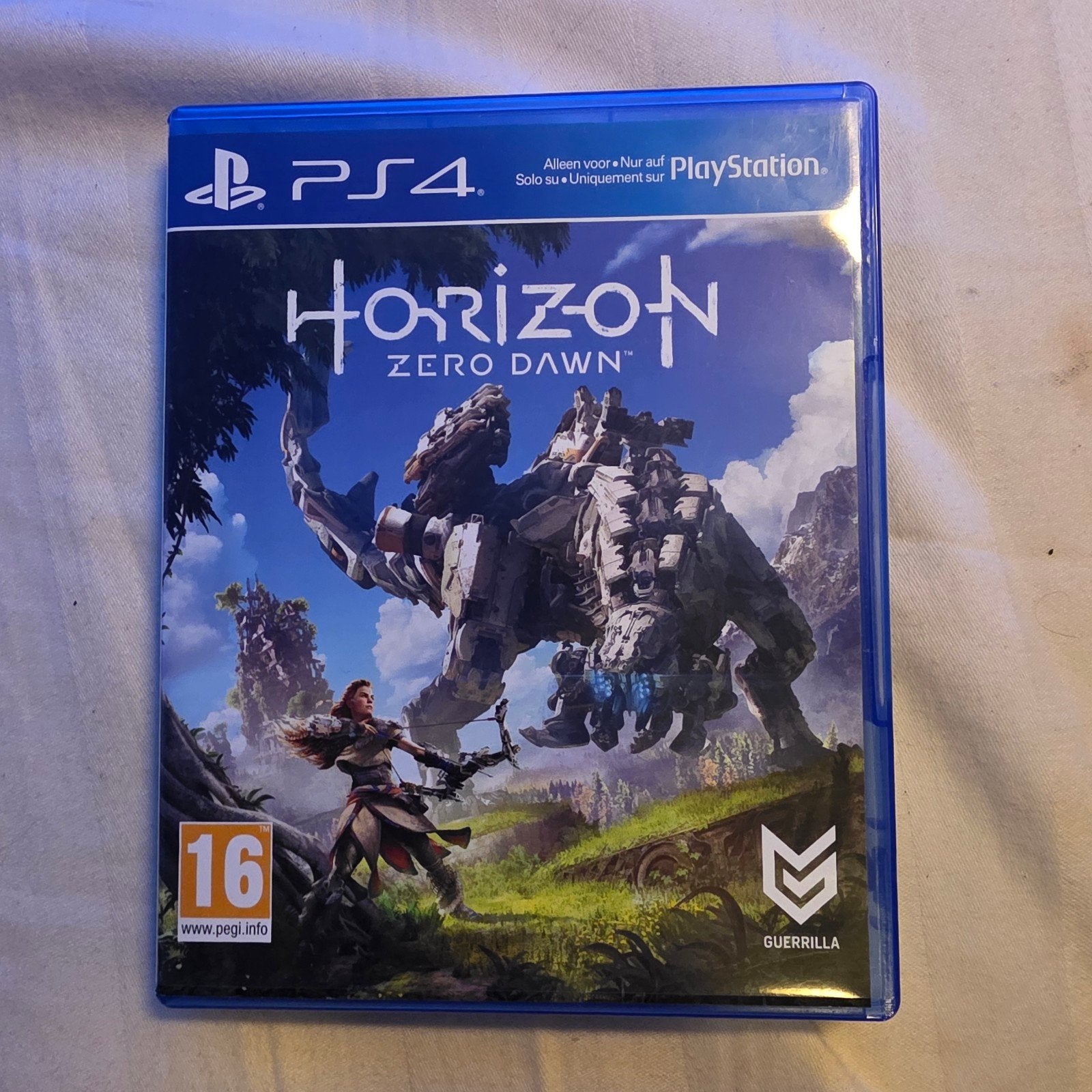 Horizon Zero Dawn Complete Edition PS4, Spelcomputers en Games, 1 speler, Ophalen of Verzenden, Zo goed als nieuw, Role Playing Game (Rpg)