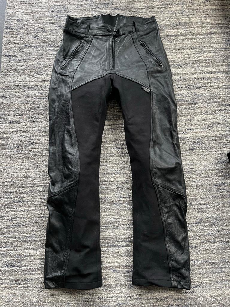 Mooie Richa motorbroek leer/textiel, Motoren, Kleding | Motorkleding, Broek | leer, Tweedehands, Ophalen of Verzenden