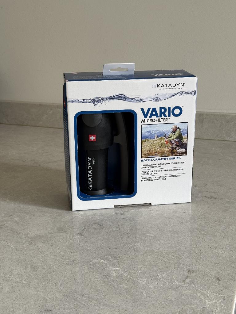 NIEUW! Waterfilter Katadyn vario, Ophalen, Nieuw