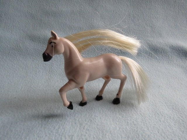Roze paard met lange manen en staart Disney, Kinderen en Baby's, Ophalen of Verzenden, Zo goed als nieuw, Jongen of Meisje