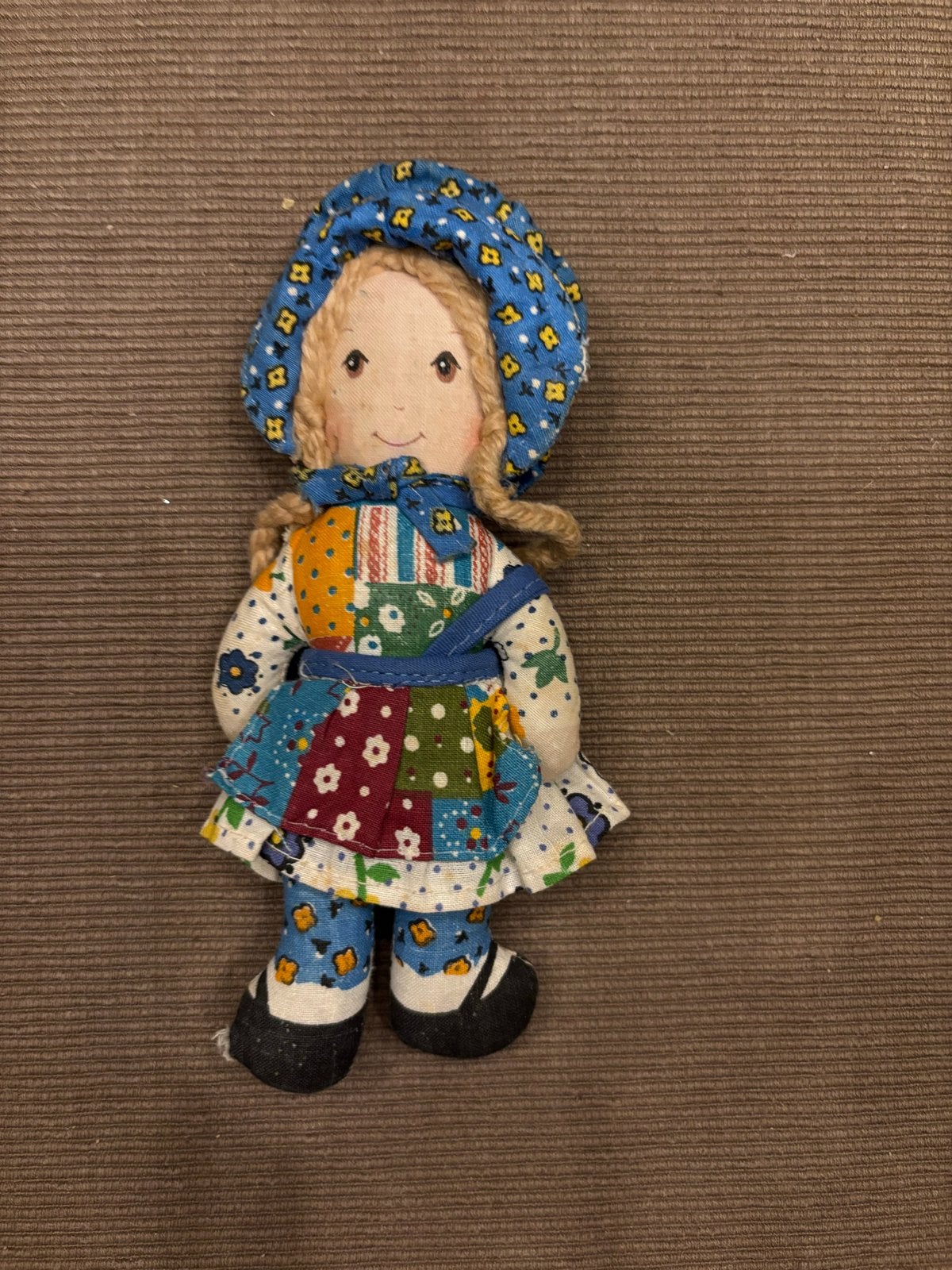 Vintage Holly Hobbie lappenpop - Knickerbocker Toy, Ophalen of Verzenden, Gebruikt, Overige typen