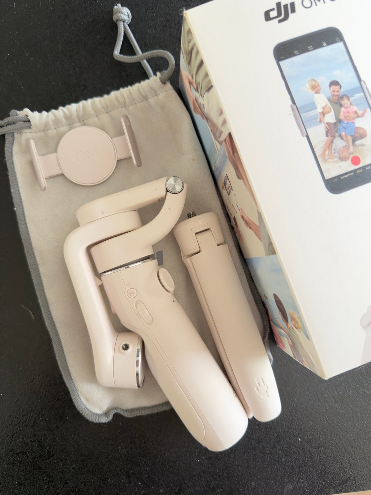 DJI OM5 Gimbal Smartphone Stabilizer, DJI, Gimbal, Ophalen of Verzenden, Zo goed als nieuw