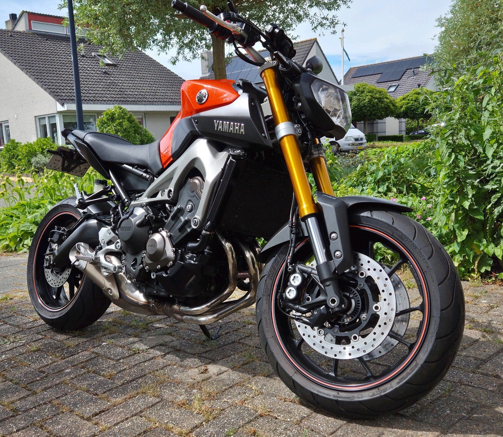 Yamaha MT-09 ABS 2015 NL in nette staat!, Motoren, Motoren | Yamaha, Particulier, Naked bike, meer dan 35 kW, 3 cilinders, Motorrijbewijs A