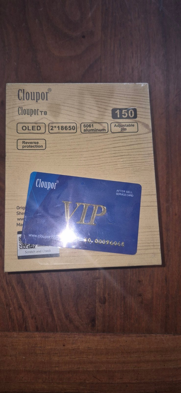 ClouporNieuw T8 150w Dual 18650 VV VW Box Mod, Ophalen of Verzenden, Nieuw