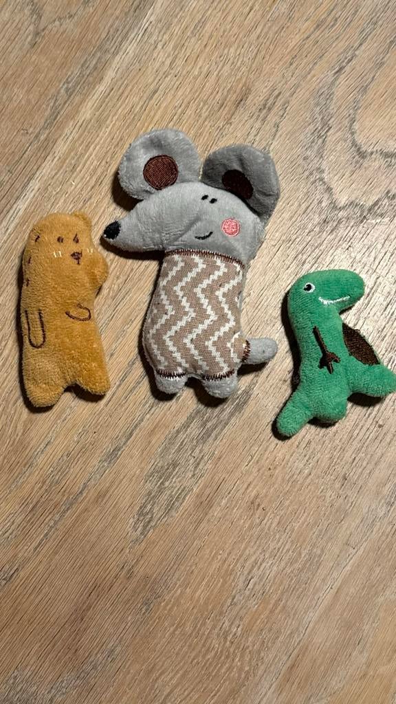 Leuke knuffels: muis, beer en dinosaurus, Ophalen of Verzenden, Zo goed als nieuw, Sport