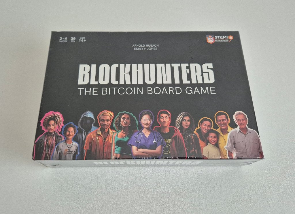 NIEUW Blockhunters: The Bitcoin Board Game Bordspel 2024, Drie of vier spelers, Ophalen of Verzenden, Nieuw
