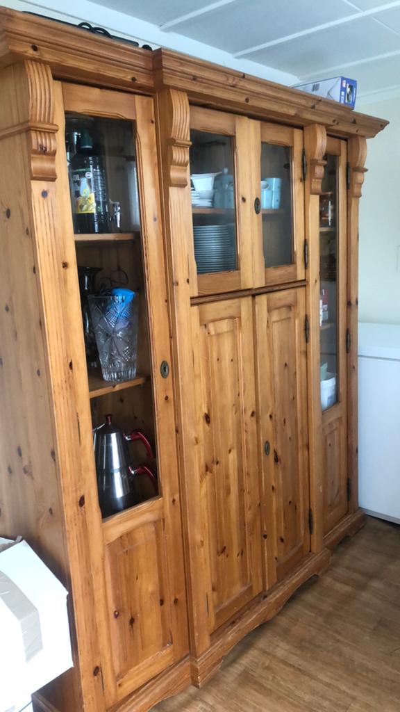 Eiken kast, Ophalen of Verzenden