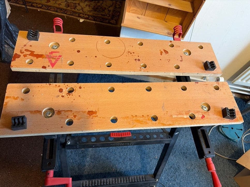 Wolfcraft Workmate werkbank - Ophalen in Hilversum, Ophalen, Gebruikt, Overige typen, Overige merken