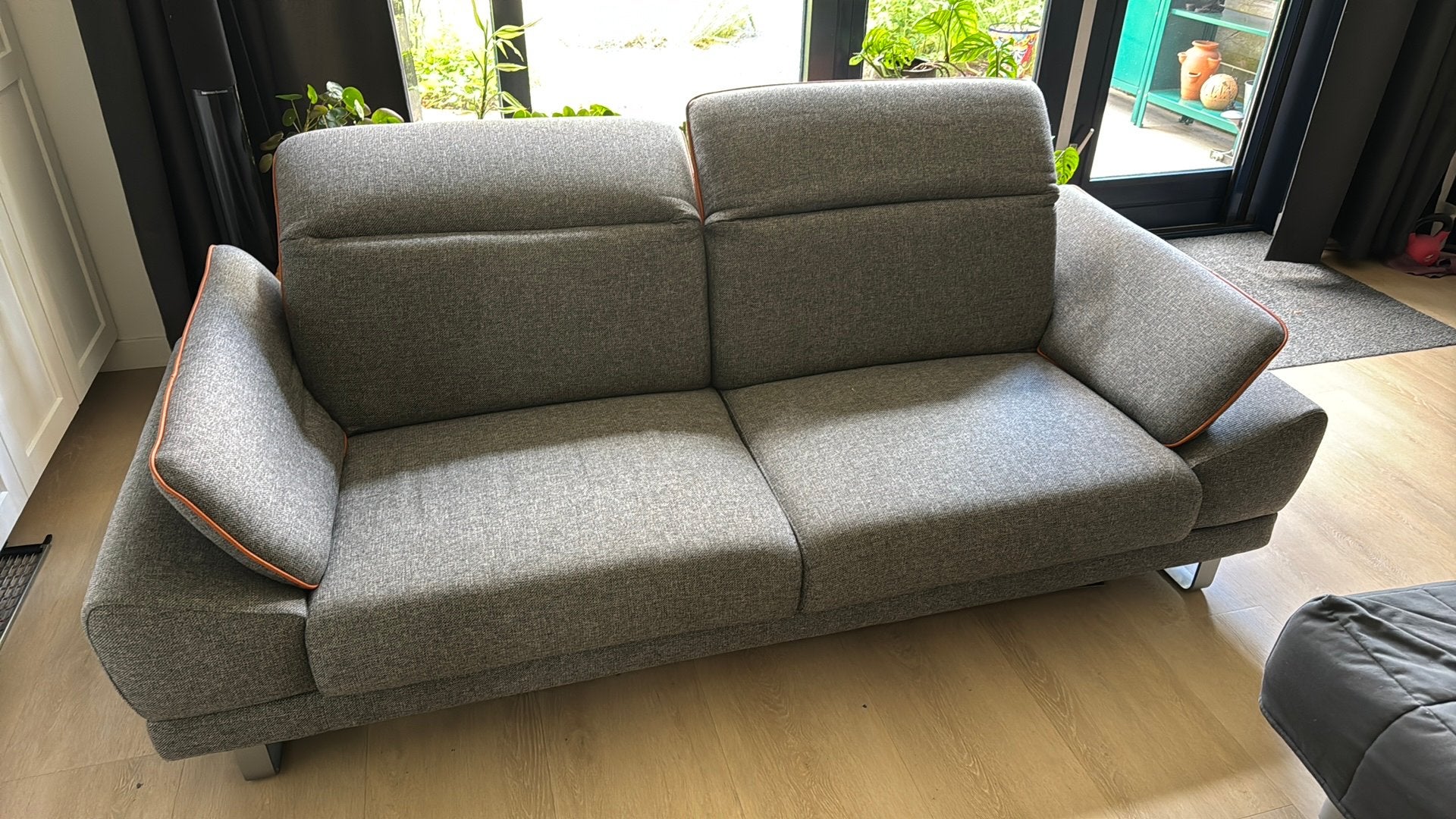 Xoon ruime driezitter, Huis en Inrichting, Ophalen, Driepersoons, 75 tot 100 cm, Zo goed als nieuw