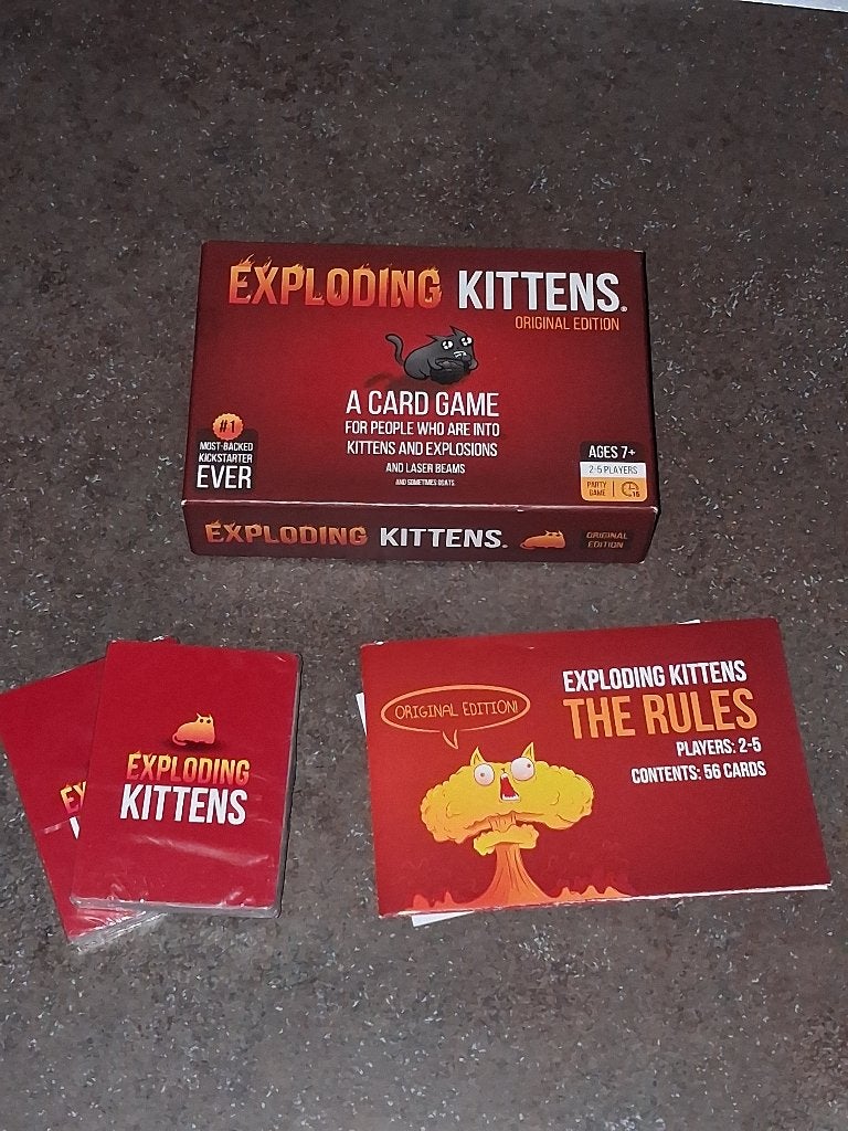 Exploding kittens splinternieuw, Ophalen of Verzenden, Nieuw