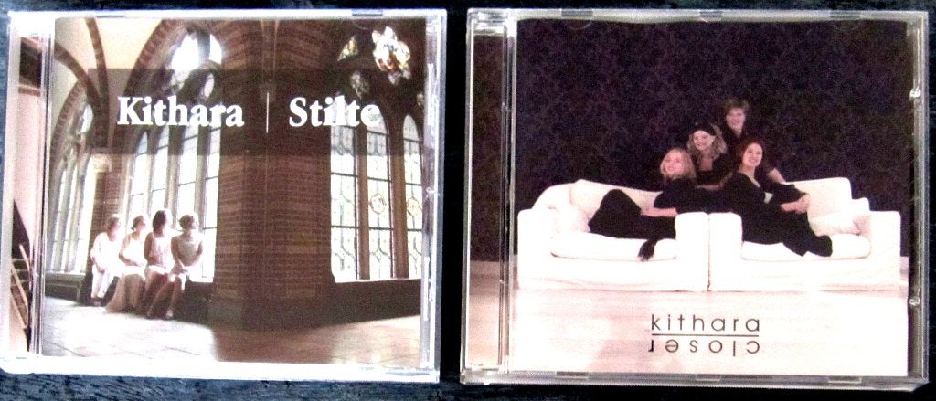 2 CD's gospel kwartet Kithara, Verzenden, Zo goed als nieuw, Gospel
