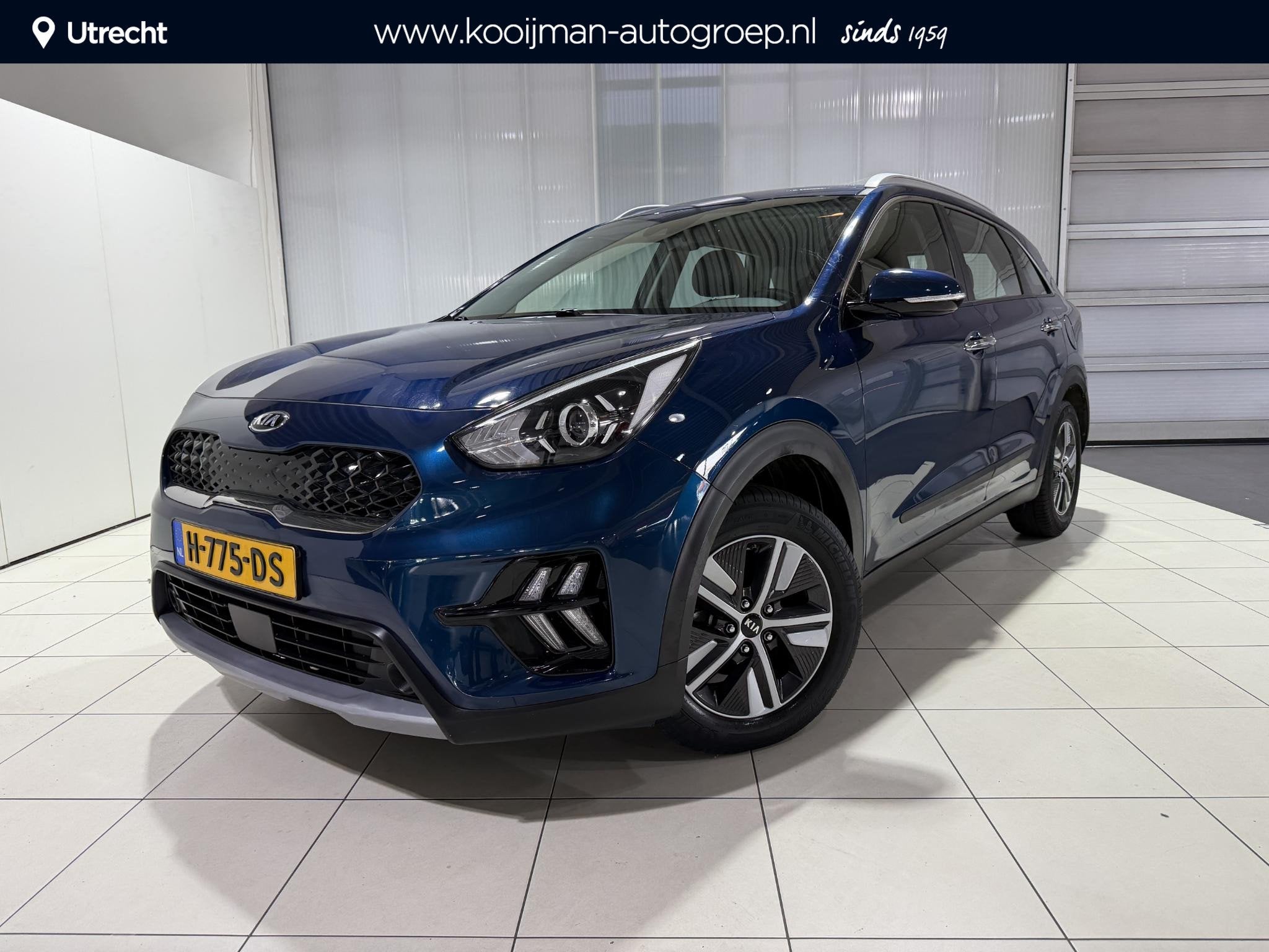 Kia Niro 1.6 GDi Hybrid DynamicLine Apple Carplay/Android Au, Auto's, Kia, Bedrijf, Te koop, Niro, ABS, Achteruitrijcamera, Adaptive Cruise Control