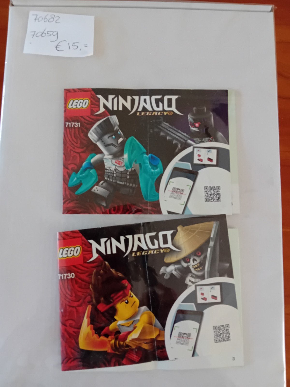 ninjago lego compleet, Ophalen of Verzenden, Zo goed als nieuw