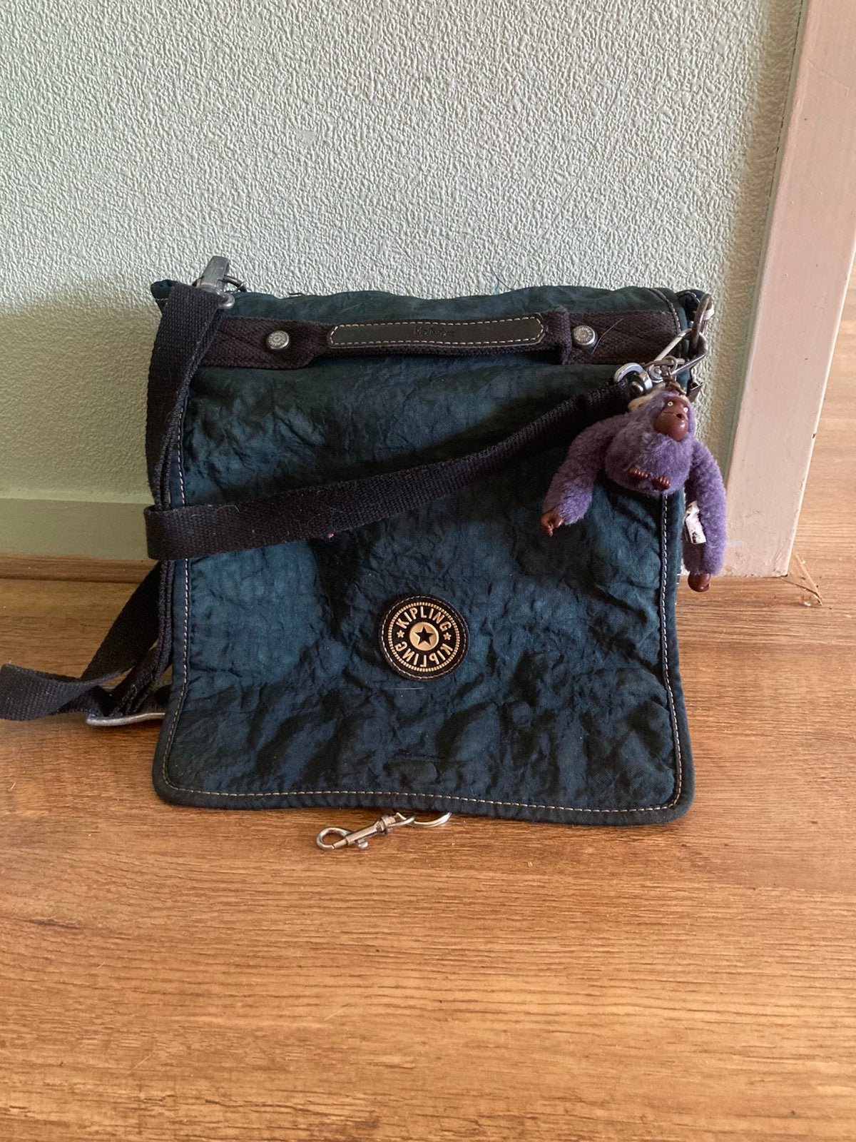Kipling schoudertas, Ophalen of Verzenden, Gebruikt, Blauw, Kipling