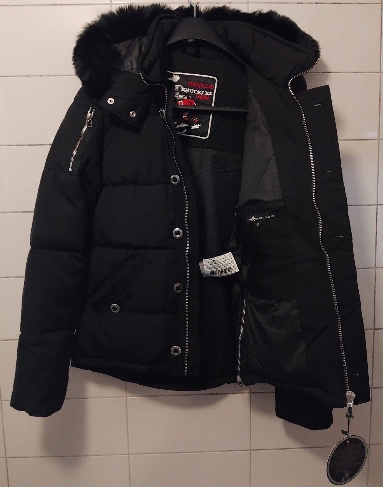 Winterjas Moose knuckles Nieuwe, Kleding | Heren, Jassen | Winter, Ophalen, Zwart, Moose knuckles, Nieuw