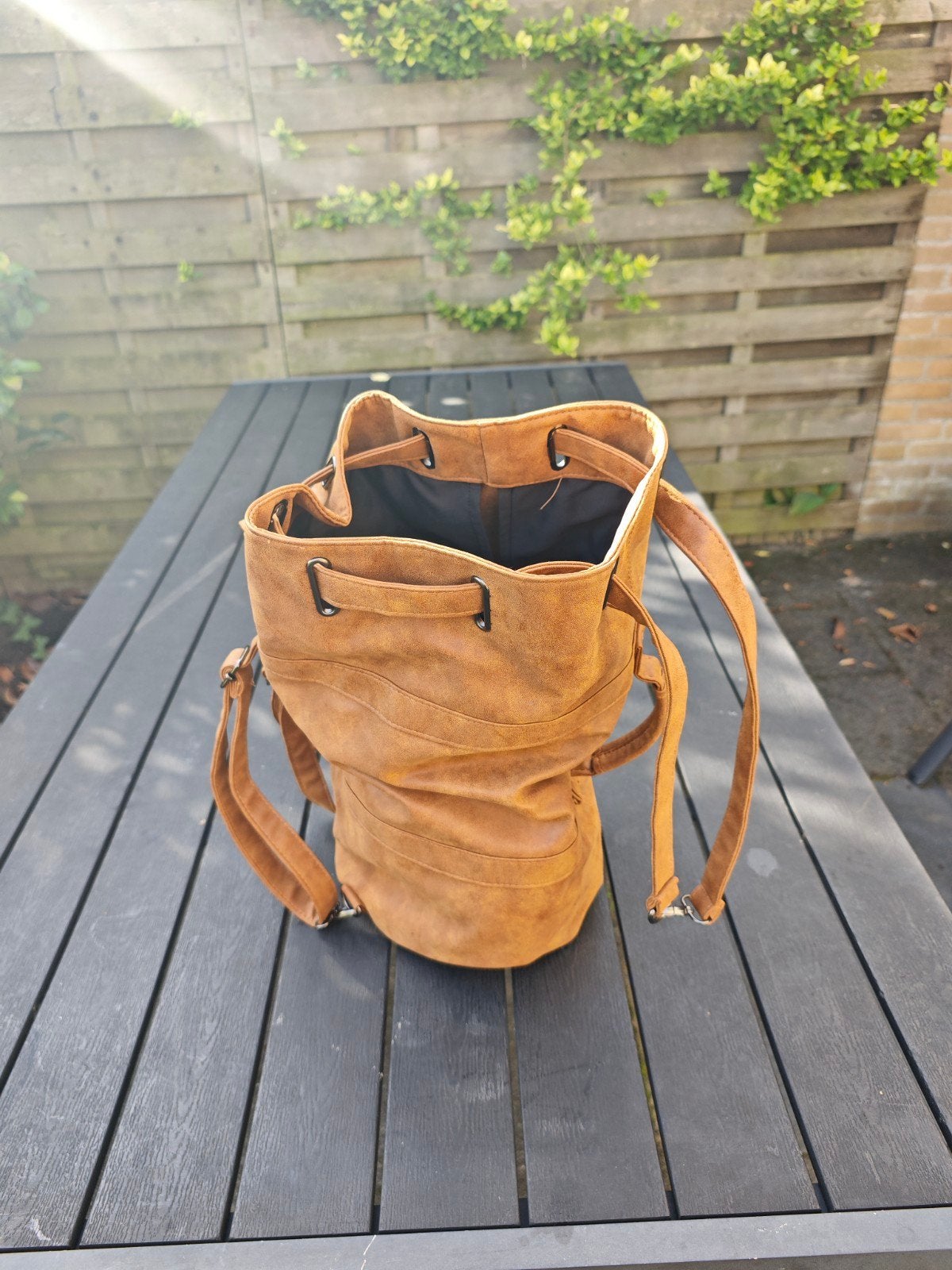 Leren tas Ralph Boyer Zgan Nijmegen, Ophalen of Verzenden, Zo goed als nieuw