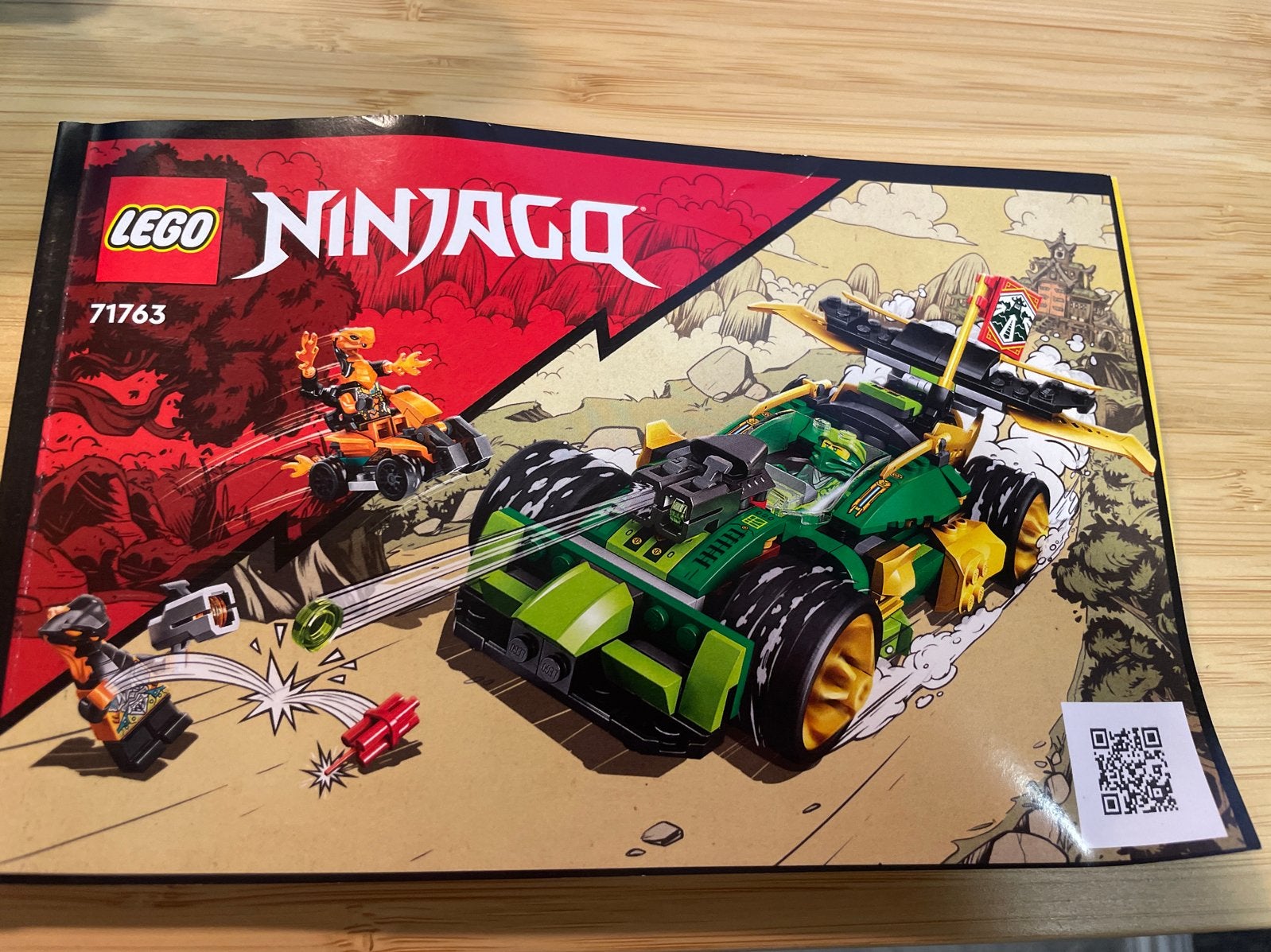 Lego Ninjago 71763 Lloyd's Raceauto EVO, Ophalen of Verzenden, Zo goed als nieuw