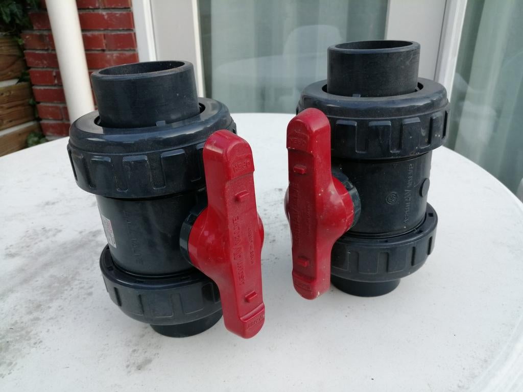 Pvc afsluiters ((kogel kraan ), Pvc, Overige typen, Nieuw, Ophalen of Verzenden