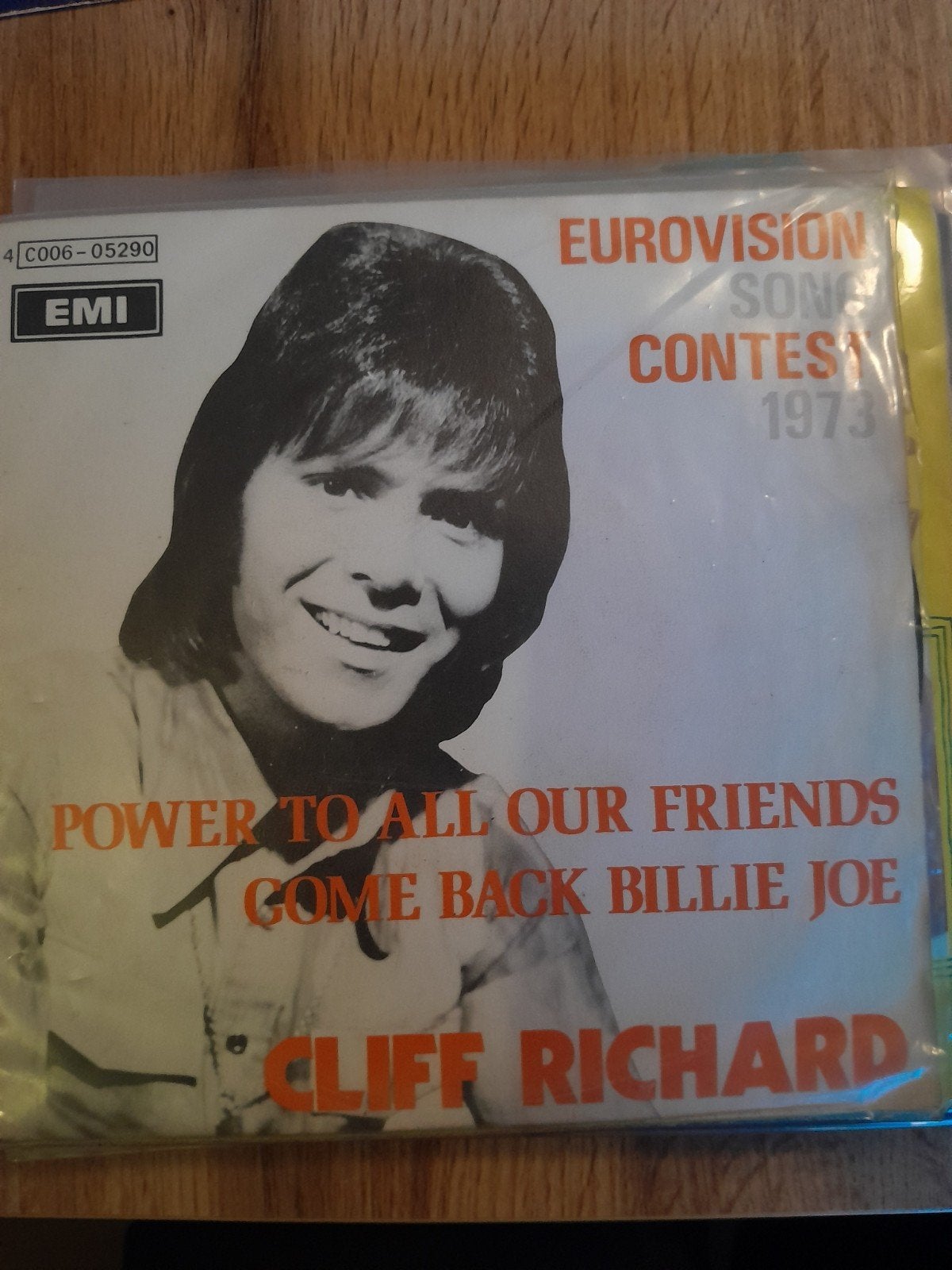 cliff richard 7inch power to all our friends, Ophalen of Verzenden, Zo goed als nieuw, Pop