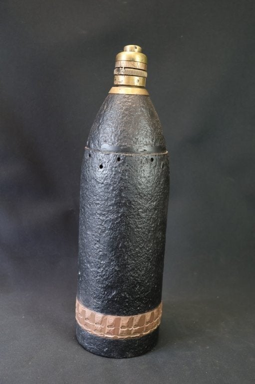 WO1 Britse 4,5 inch patroon LEEG, Ophalen of Verzenden, Landmacht, Engeland, Hulzen of Bodemvondsten