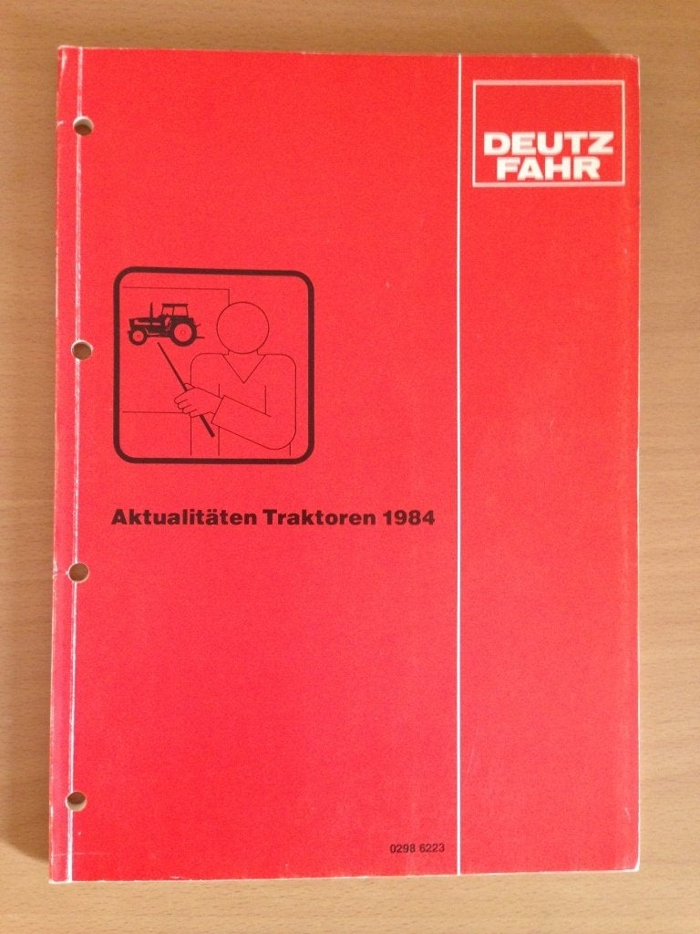 Aktualitäten Deutz traktoren 1984, Ophalen of Verzenden, Gelezen, Tractor en Landbouw