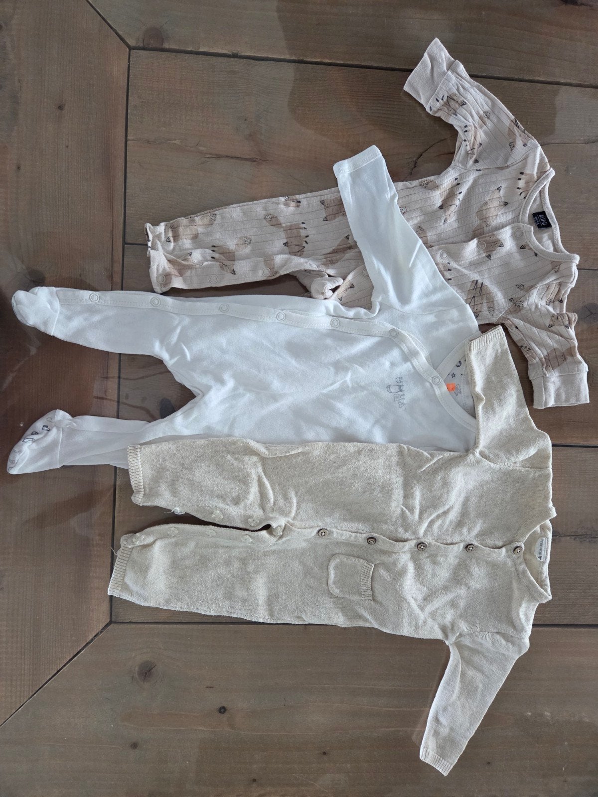 Set van 3 baby boxpakjes - Nieuwstaat, Verzenden, Zo goed als nieuw, Onbekend, Jongetje of Meisje