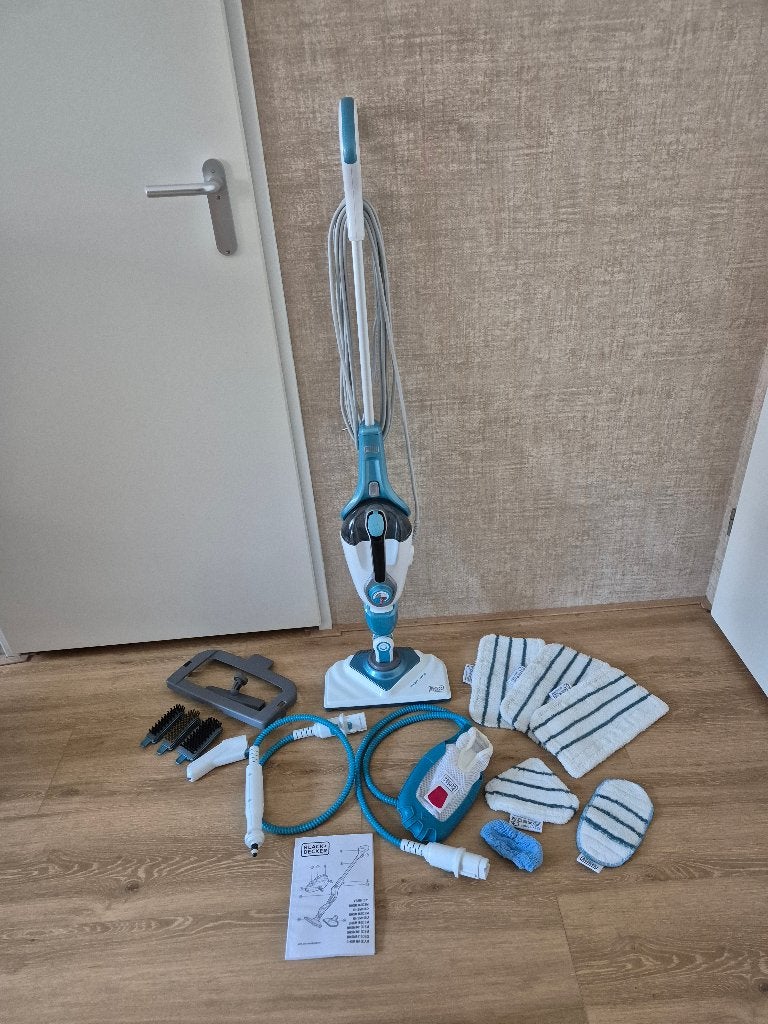 BLACK+DECKER 1600W Steam-mop, Ophalen, Gebruikt, Stoomreiniger