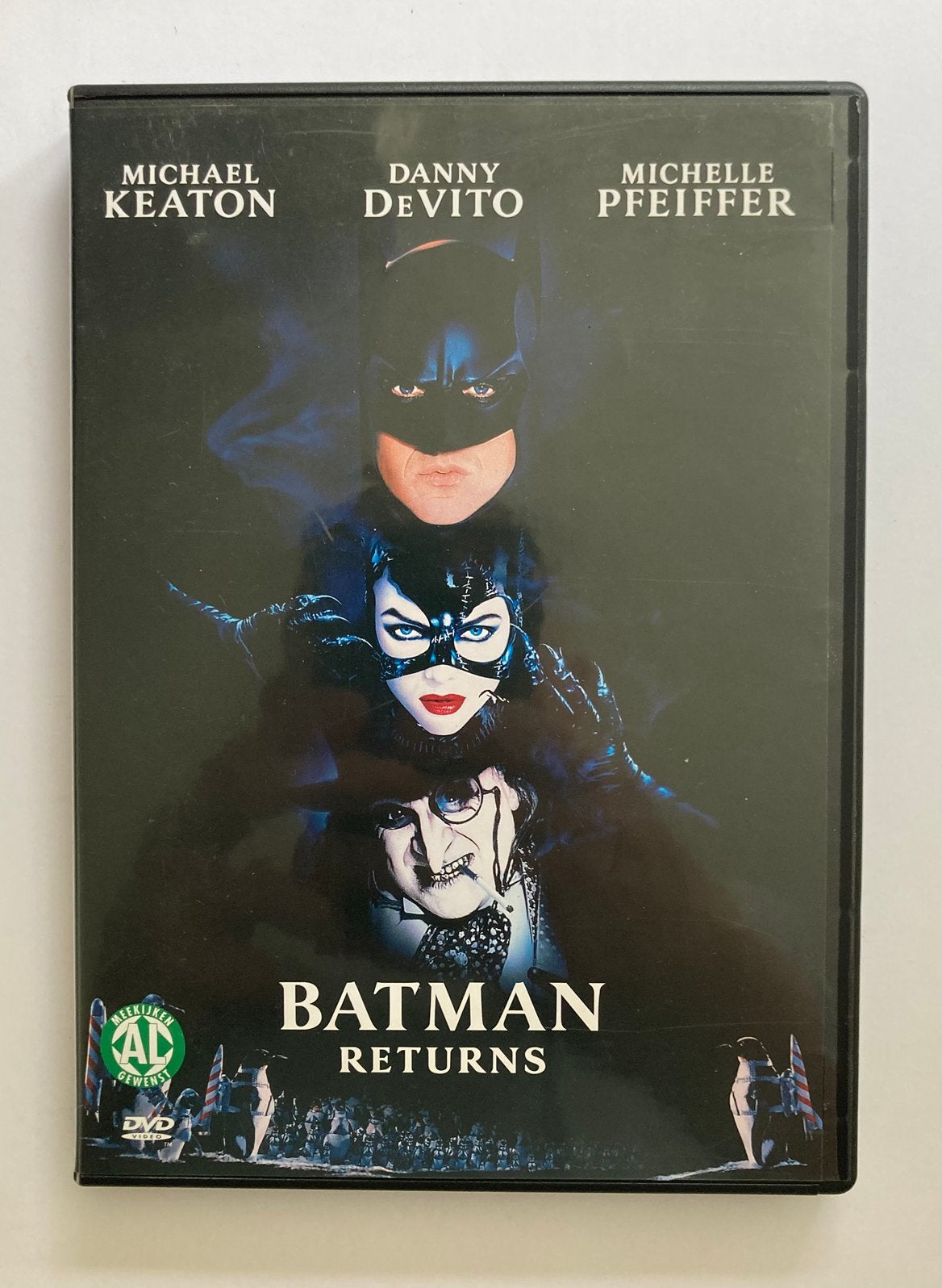 Batman Returns, 1992 / DVD / Versie 1 / Tim Burton, Engels, Eerste persing, Nederlands, Fantasy