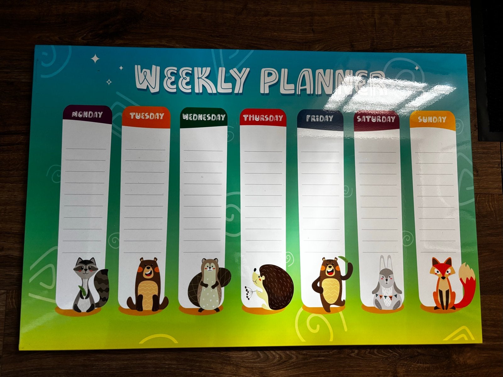 Weekplanner 90x60 cm, Ophalen, Nieuw
