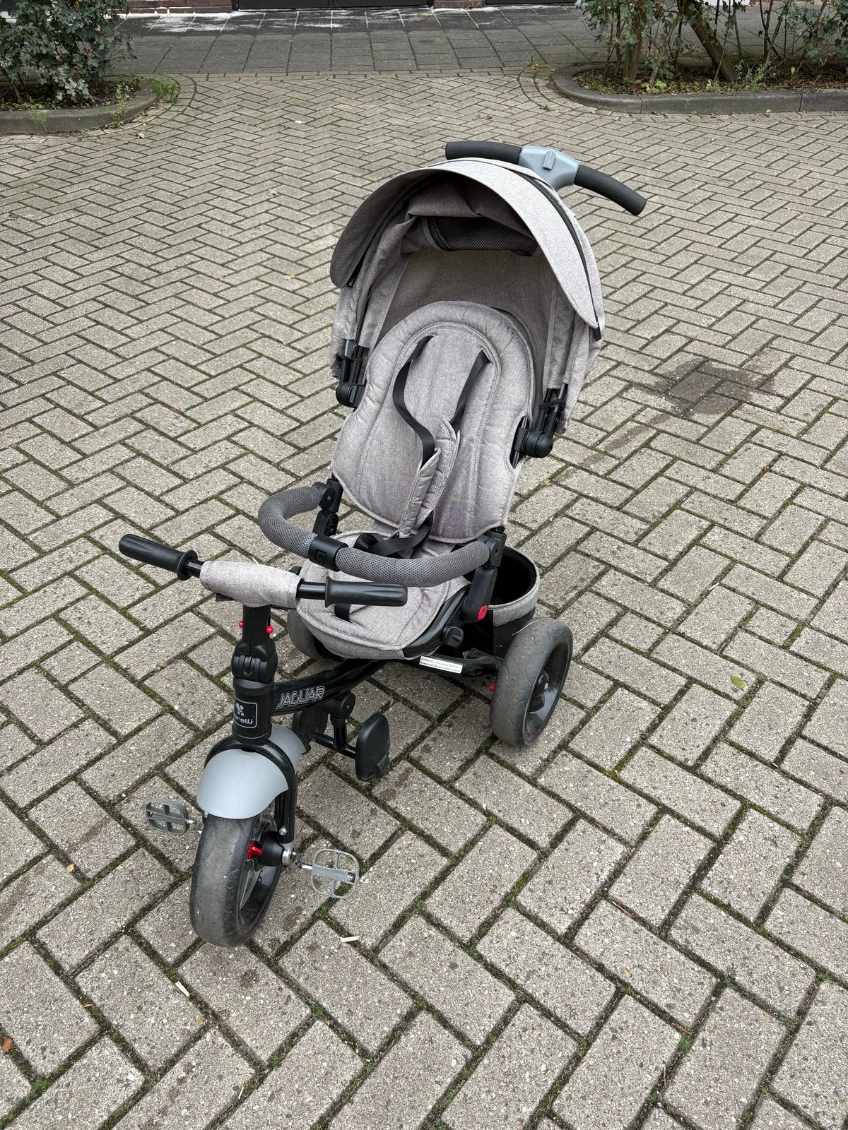 Lorelli Jaguar i-Trike driewieler - Grijs - goede staat!, Ophalen, Gebruikt