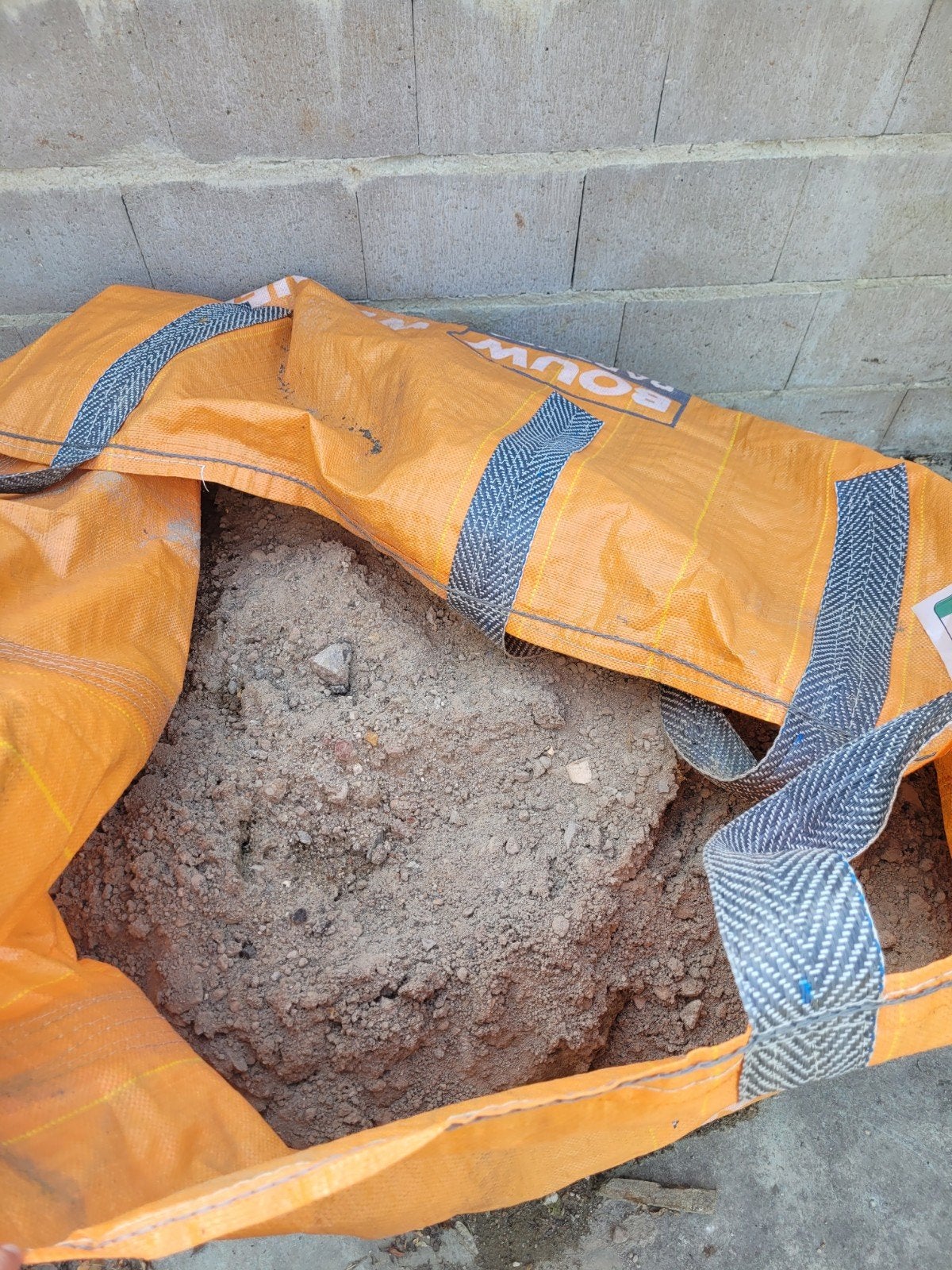 1/2 kuub korrelmix ., Ophalen, Beton, Klinkers