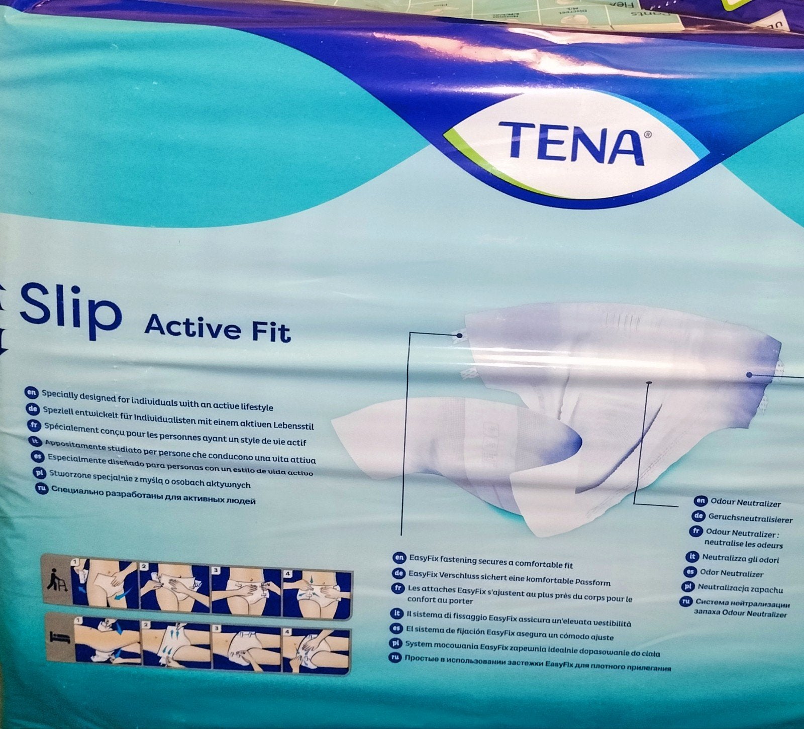 2x Tena Active Fit Ultima Slip Ultima M, Ophalen of Verzenden, Nieuw