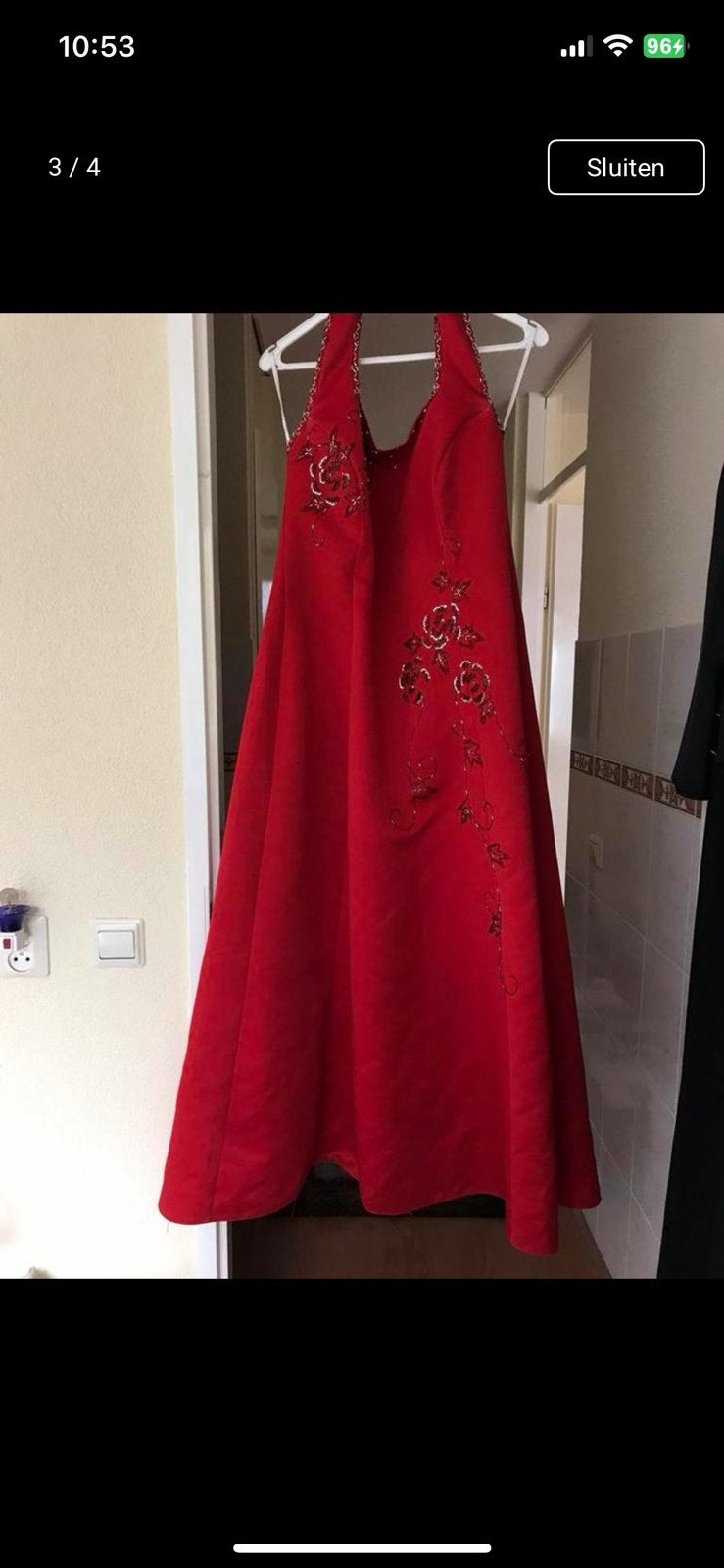 Abiye, Overige typen, Maat 46/48 (XL) of groter, Ophalen of Verzenden, Zo goed als nieuw