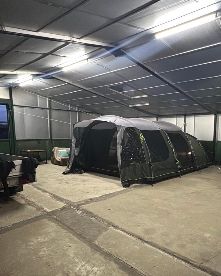 Outwell greenwood 5 tent ruime gezinstent, Caravans en Kamperen, Tenten, Ophalen, Zo goed als nieuw, Tot en met 4