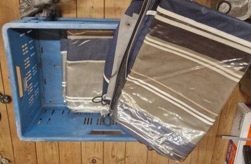 voortent caravan omloop maat 9, Ophalen, Gebruikt