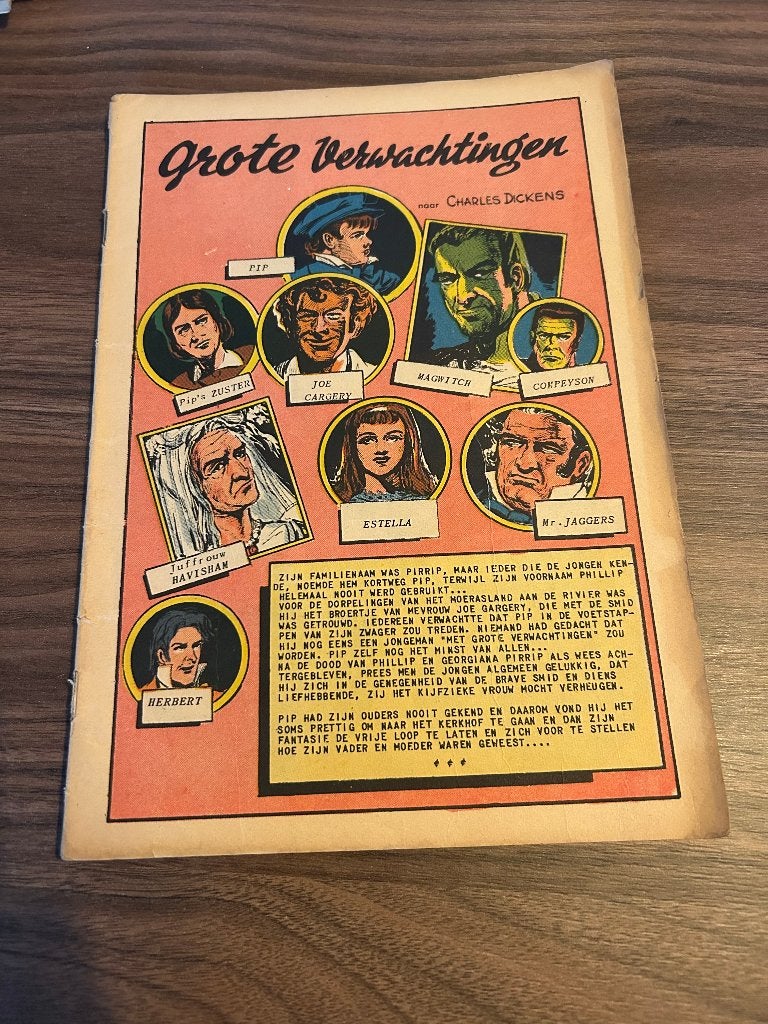 Grote Verwachtingen – Charles Dickens, Boeken, Eén stripboek, Ophalen of Verzenden, Gelezen