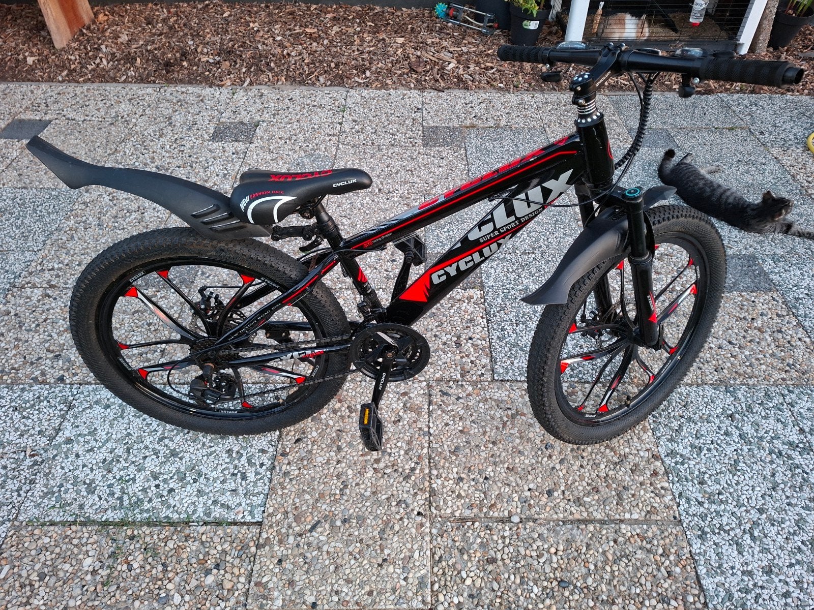 Cyclux super sport desig bike zeer nette staat, Fietsen en Brommers, Ophalen, 24 inch of meer, Aluminium, Zo goed als nieuw