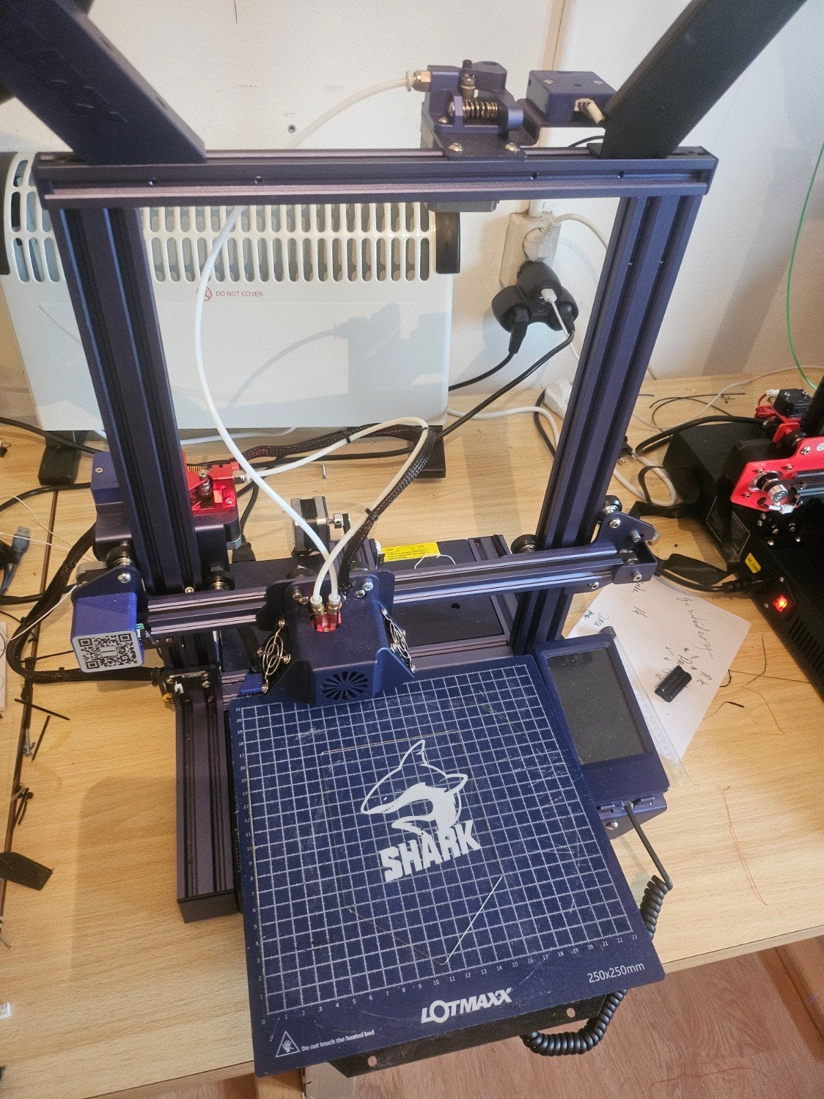 3d printer shark, Ophalen