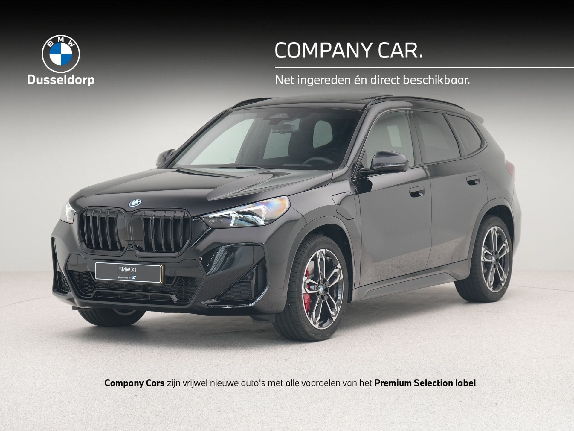 BMW X1 xDrive25e M-Sport Pro (bj 2026, automaat), Dealer onderhouden, 48 km/l, Met garantie (alle), Zwart