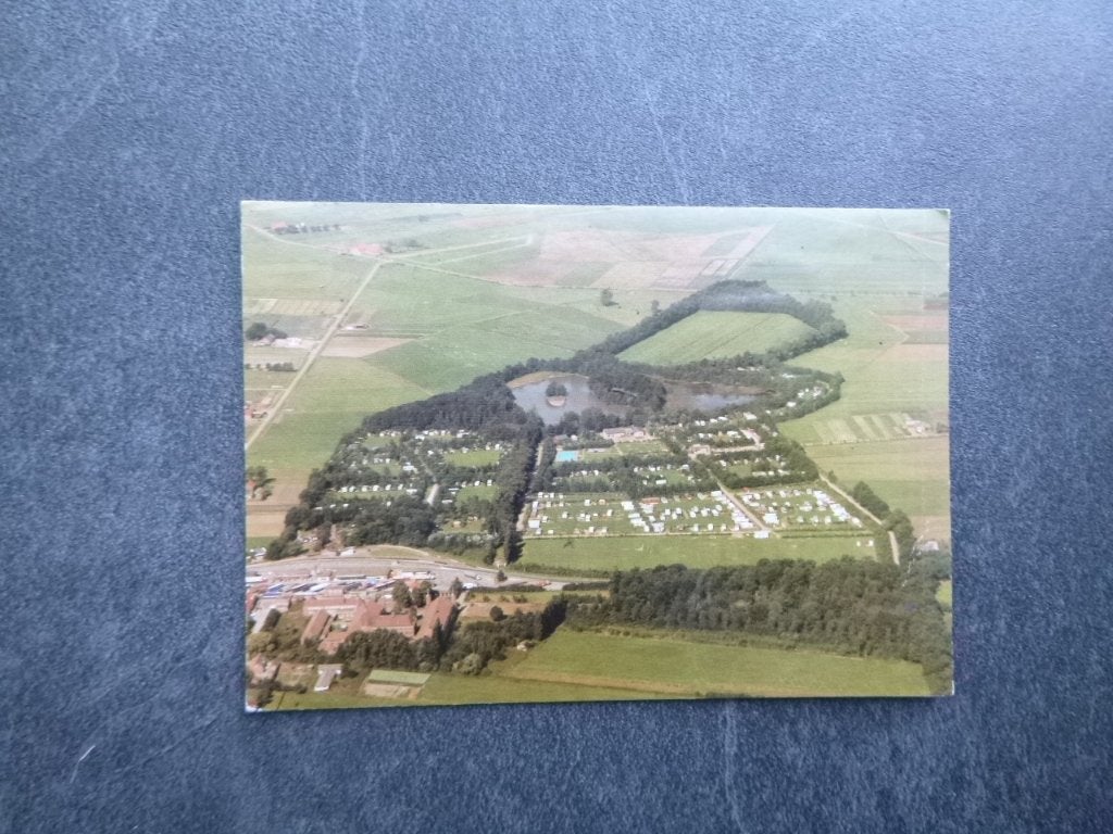 Wernhout, Patersven/luchtfoto 1983, Verzamelen, Verzenden, 1980 tot heden, Gelopen, Noord-Brabant