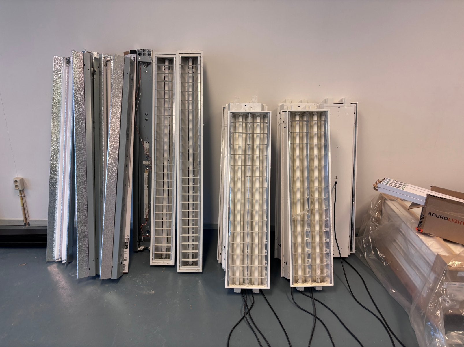 Tl lampen, Ophalen, Zo goed als nieuw