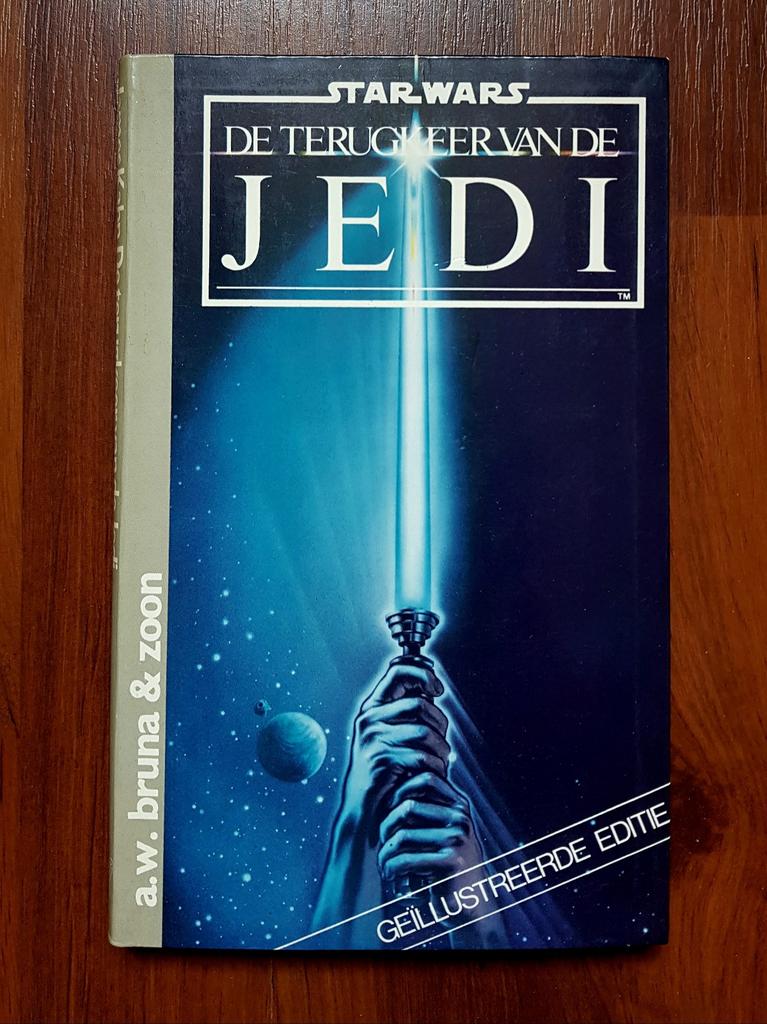 Star Wars De Terugkeer van de Jedi vintage boek jaren 80, Ophalen of Verzenden, Zo goed als nieuw, Boek of Poster