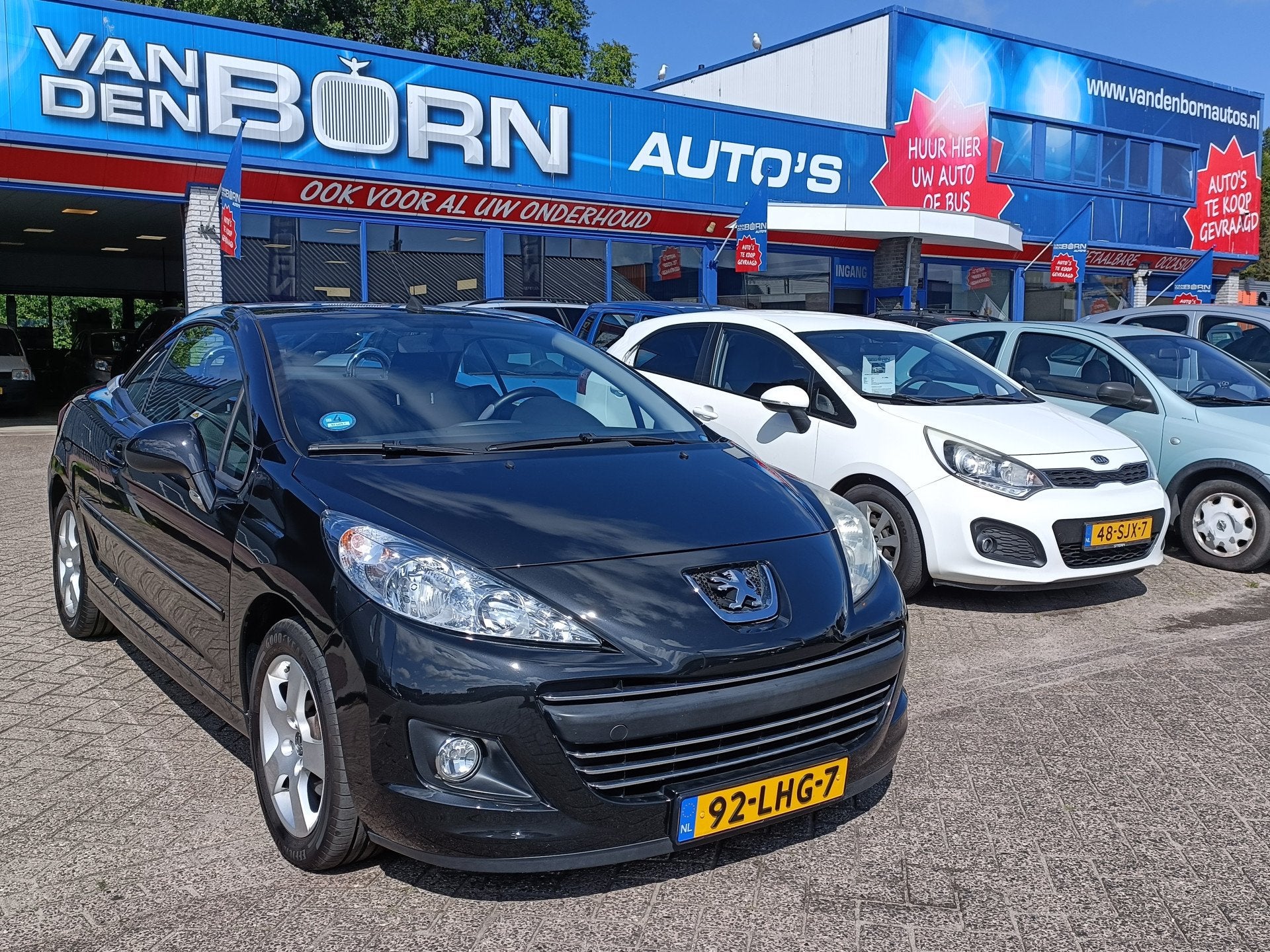 Peugeot 207 CC 1.6 VTi Airco Trekhaak 16'' L.M.V Nw APK, Auto's, Voorwielaandrijving, Euro 5, Stof, Gebruikt