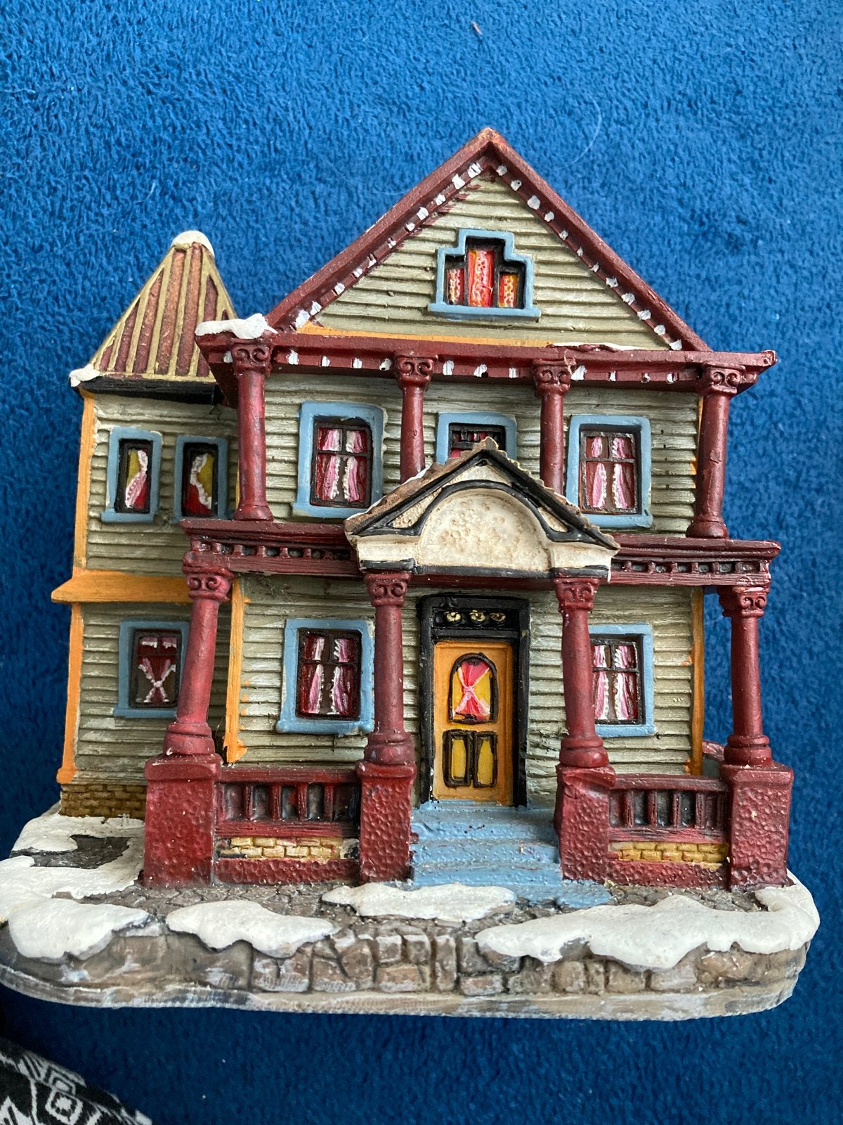 Lemax Davidson Residence, een miniatuurhuisje, Diversen, Kerst, Ophalen of Verzenden, Gebruikt