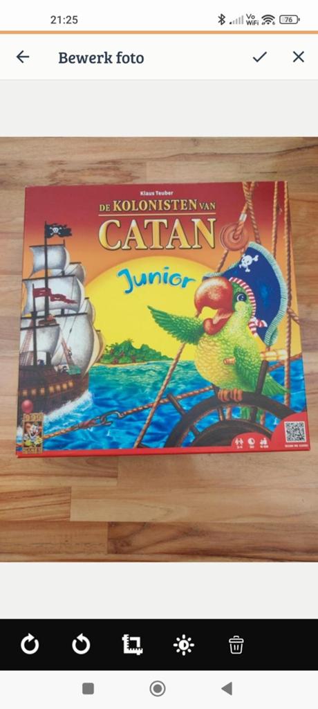 De Kolonisten van Catan Junior - Bordspel, Drie of vier spelers, Ophalen of Verzenden, Gebruikt, Klaus Teuber