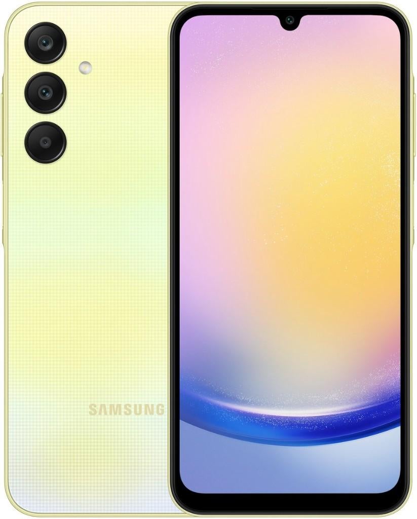 ZGAN, Samsung Galaxy A25, A25,6 5G, 8GB/256GB, Yellow, Telecommunicatie, Mobiele telefoons | Samsung, Overige kleuren, Verzenden