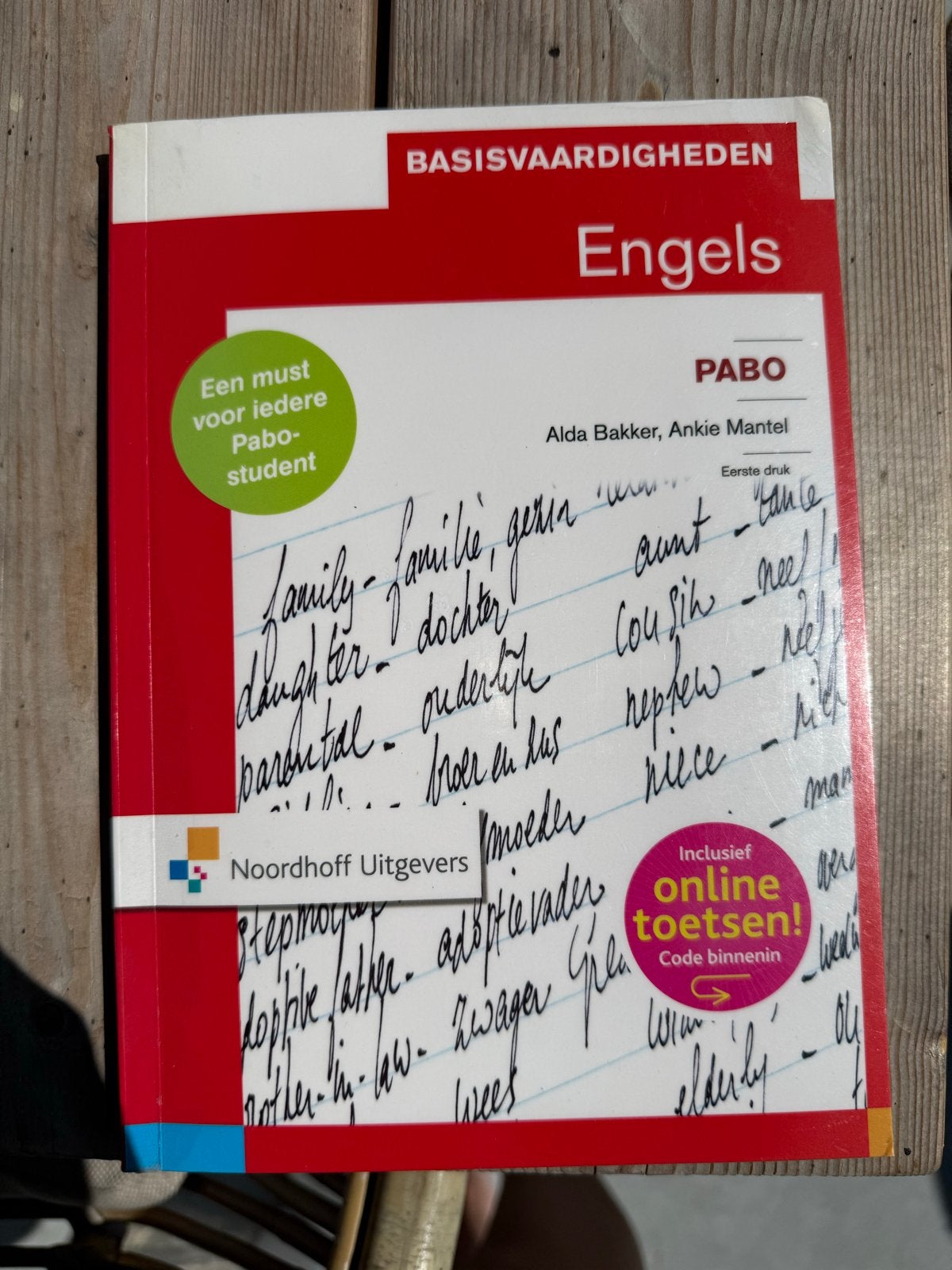 Basisvaardigheden Engels PABO, Ophalen of Verzenden, Zo goed als nieuw, Overige niveaus, Engels