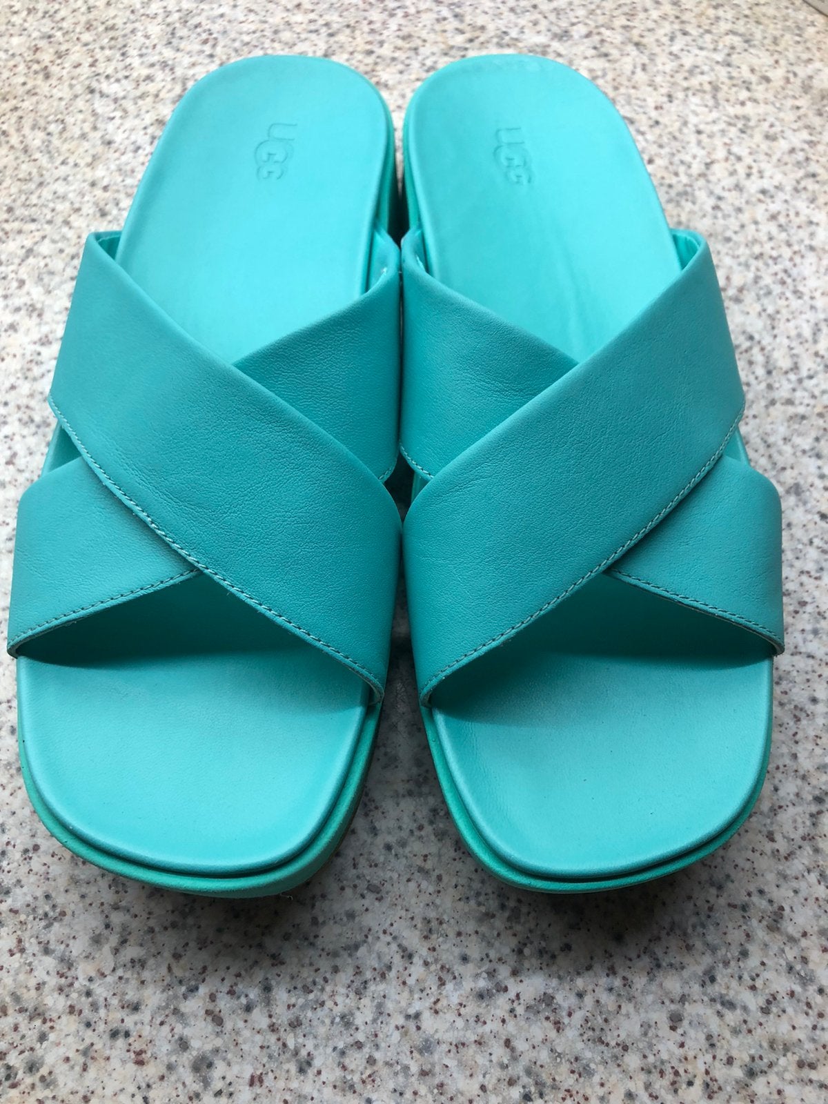 UGG slippers groen maat 39 Nieuw!, Slippers, Nieuw, Ophalen of Verzenden, Groen